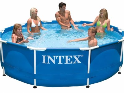Каркасный бассейн Intex Metal Frame Pool 305х76  28200 