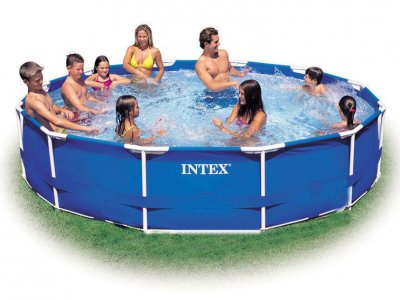 Каркасный бассейн Intex Metal Frame Pool 366x76  28210